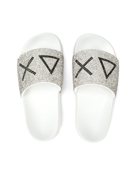Sun68 Girl'S Slippers Logo Strass ciabatta mare